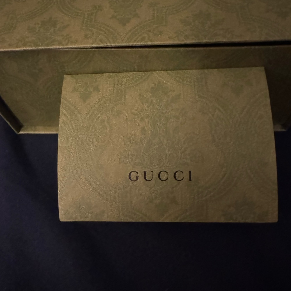 Gucci-GG MARMONT WIDE BELT Brown - Picture 5 of 6